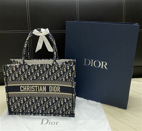 christian dior tote bag small